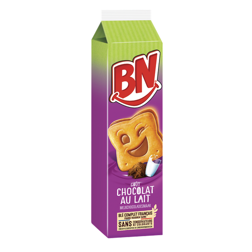 [3061990143426] BN Biscuits fourrés au chocolat au lait 285 g