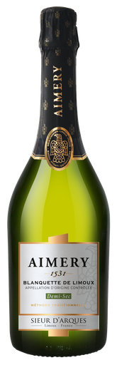 [3062670160351] AIMERY Blanquette de Limoux AOP Semi-Dry Wine 75 cl