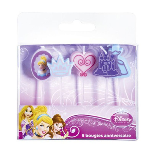 [3065870185056] DEVINEAU Disney 5 Bougies Sur Pics Princess