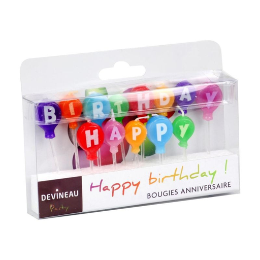 [3065870625002] DEVINEAU BOUGIE Anniversaire Happy Birthday