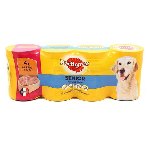 [3065890108349] PEDIGREE Senior Terrina Aves 4x410g