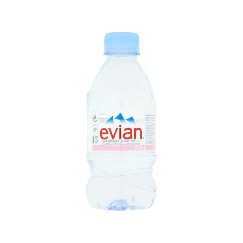 EVIAN Natural Mineral Water 24 x 330 ml