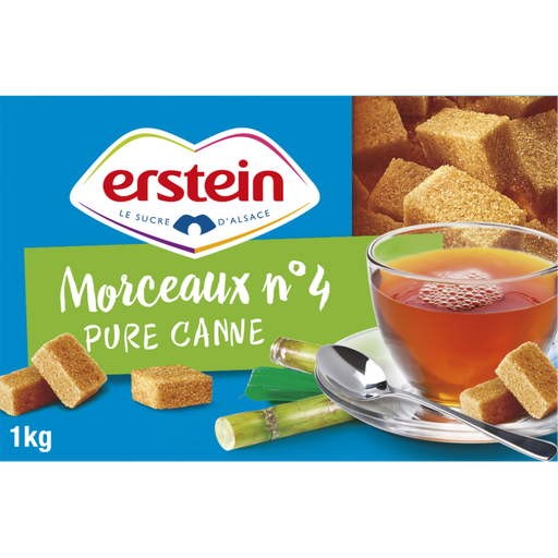 [3071900001548] ERSTEIN Terrones de azúcar de caña puro 1 kg