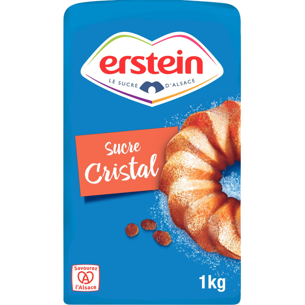 ERSTEIN Sucre cristal en poudre 1 kg