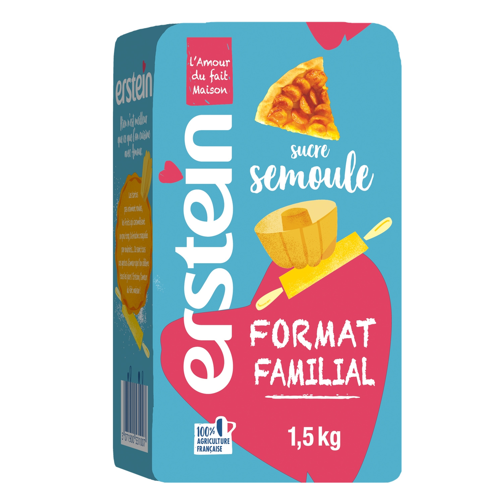 ERSTEIN Azúcar blanquilla en polvo 1 kg