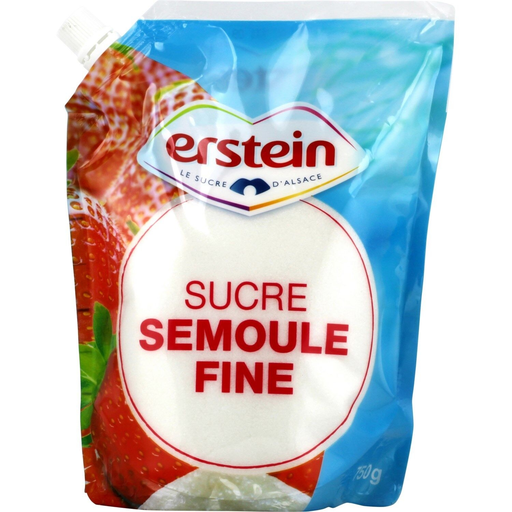 [3071903740000] ERSTEIN Açúcar Semola Fina Em Pó 750 g
