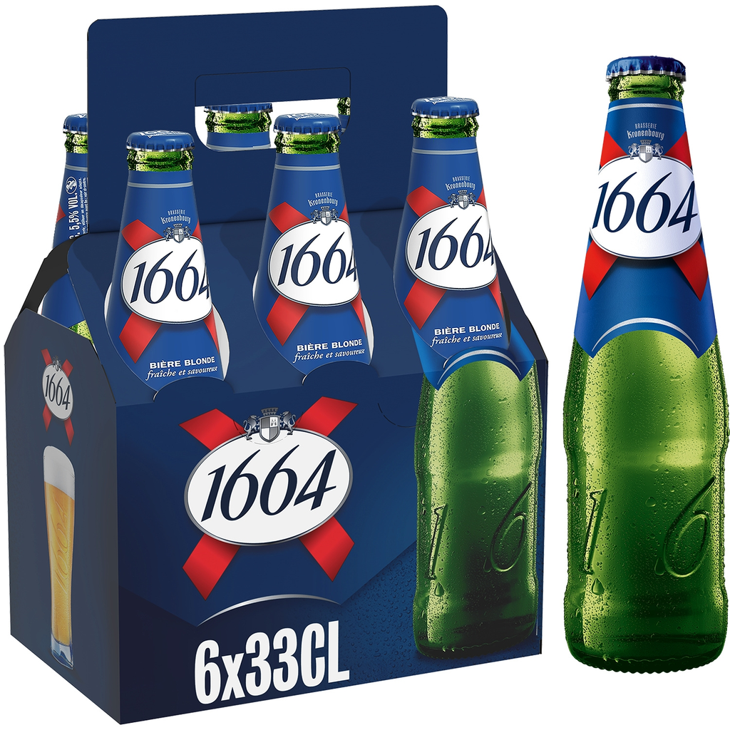 1664 Cerveja Premium 6 x 33 cl