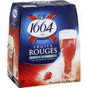 1664 Bière Frts Rges 6X25Cl