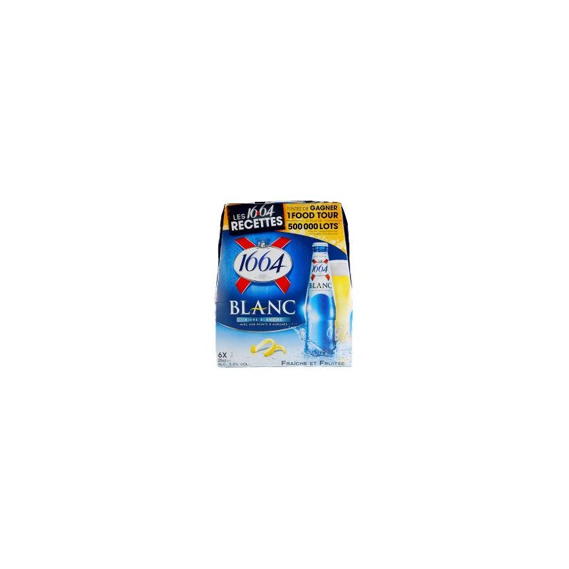 1664 Cerveza rubia 12 x 25 cl