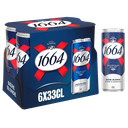 1664 Bière Blonde 5.5° Boîtes 6X33Cl