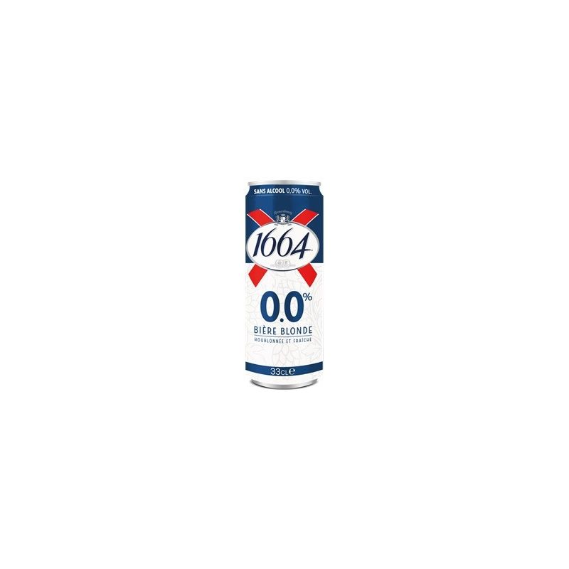 1664 Cerveja Loura Sem Álcool 33 cl