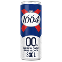 1664 Bière Blonde Sans Alcool Bte 33Cl
