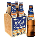 1664 French Gold Lager Blonde Beer 4 bottles of 33 cl