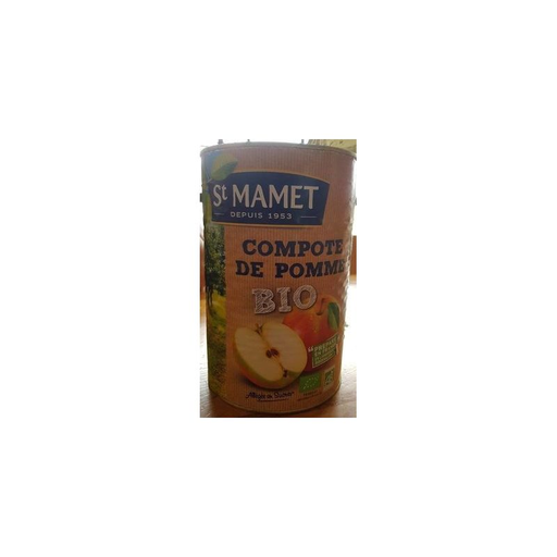 [3080920986292] SAINT MAMET Organic Light Apple Compote 5/1