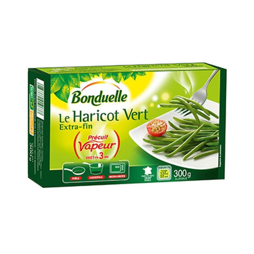 [3083680019637] BONDUELLE Extra Fine Green Beans Frozen 300 g