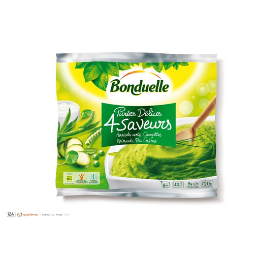 [3083680904926] BONDUELLE Purée Saveurs 720 g