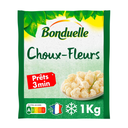 BONDUELLE Chou-fleur en fleurettes précuit vapeur 1 kg