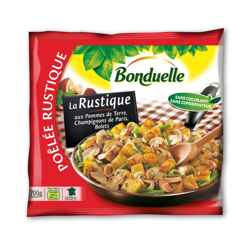 [3083681022650] BONDUELLE Rustic Pan-Fry Paris Mushrooms and Boletes 700 g