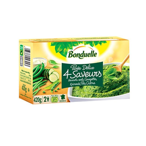 [3083681047943] BONDUELLE Saveurs mashed vegetables 420 g