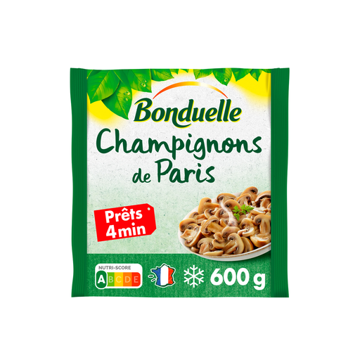 [3083681054286] BONDUELLE Champiñones de París laminados gruesos 600 g