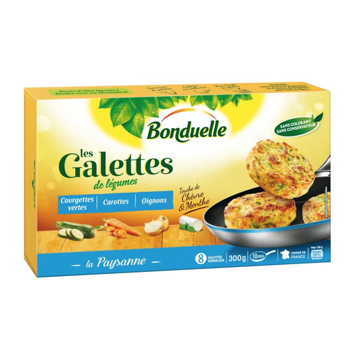 [3083681062281] BONDUELLE Goat Cheese Galet 300 g