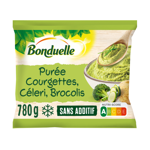 [3083681066845] BONDUELLE Puré Délice Vert 780 g