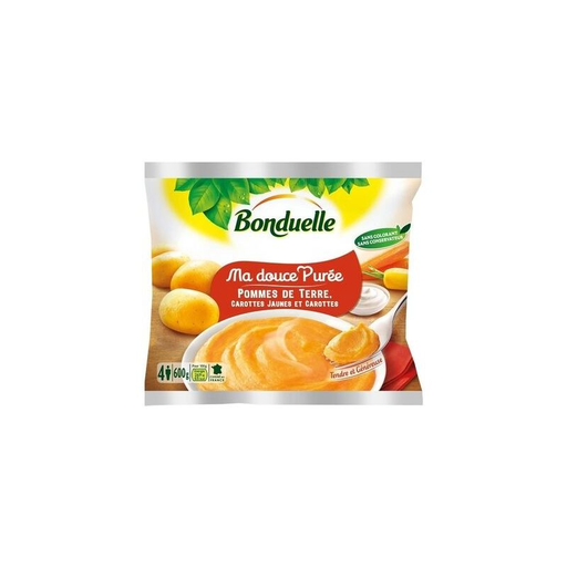 [3083681077384] BONDUELLE Duo Carrot Mash 600 g