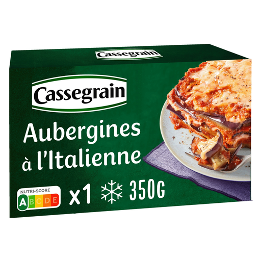 [3083681140880] CASSEGRAIN Aubergines à l'Italienne 350 g
