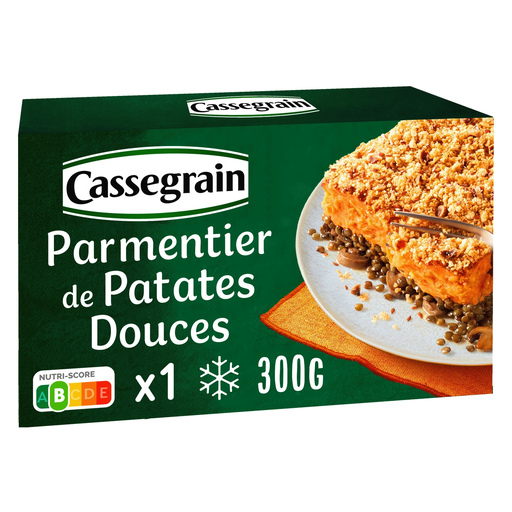 [3083681140941] CASSEGRAIN Parmentier de patates douces 300 g