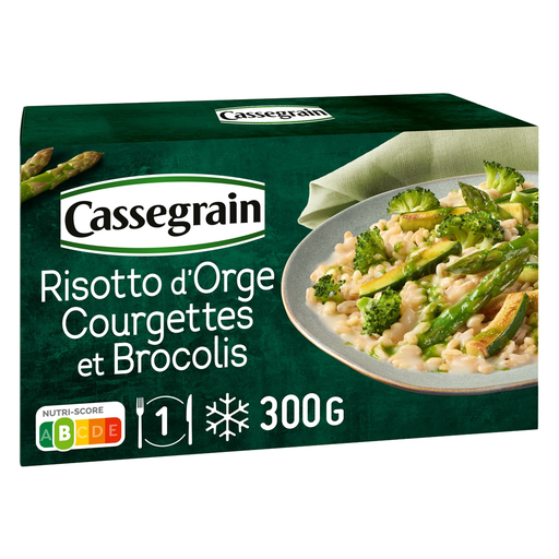 [3083681141009] CASSEGRAIN Risotto de cevada com curgetes e brócolos 300 g