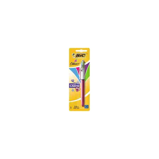 [3086123379725] BIC Caneta Esferográfica 4 Cores Charm Estrela 1 unidade