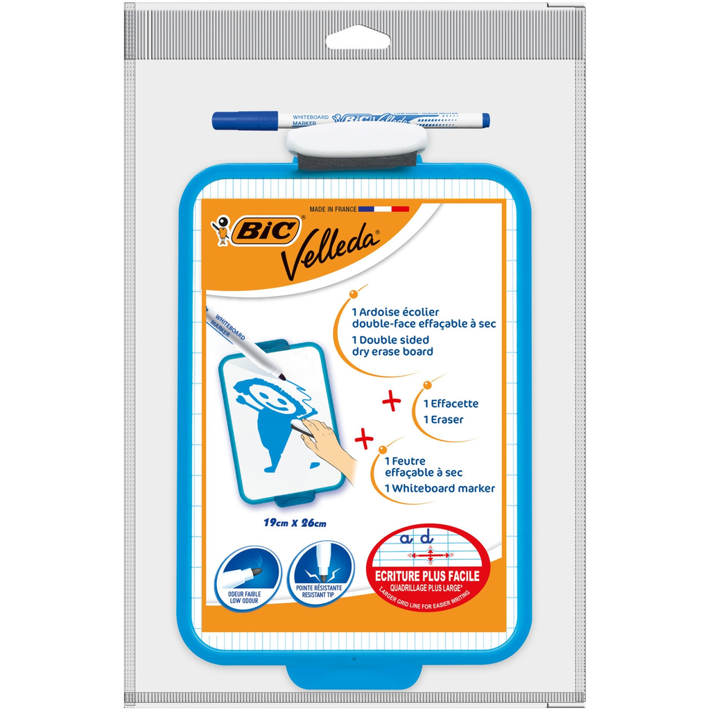 BIC Ardósia Escolar Velleda Dupla Face 19x26cm