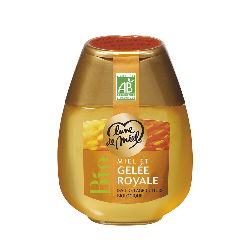 LUNE DE MIEL Miel et gelée royale Bio 250 g