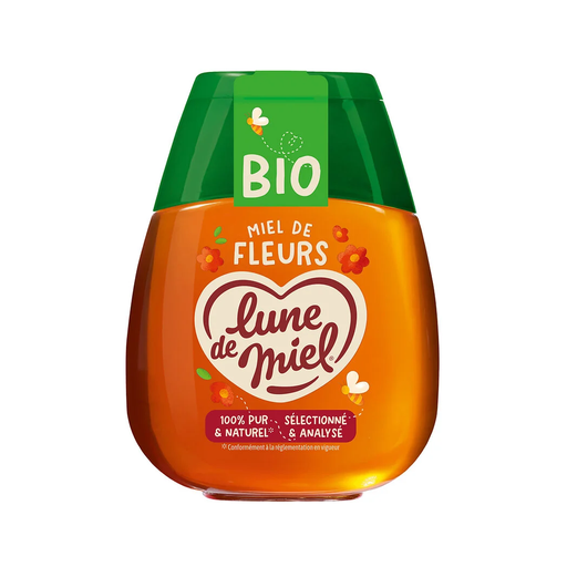 [3088540258270] LUNE DE MIEL Miel de flores BIO 250 g