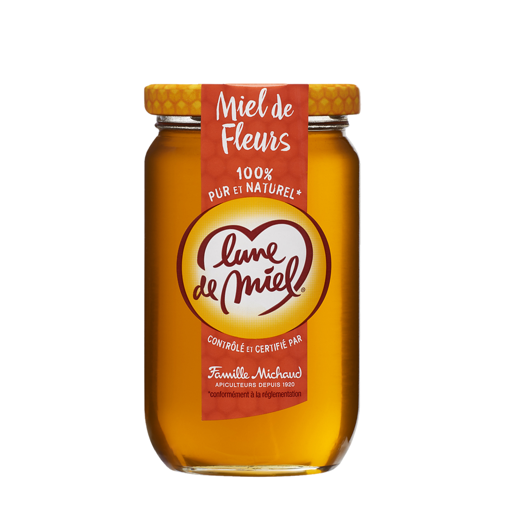 LUNE DE MIEL Miel de fleurs liquide 375 g