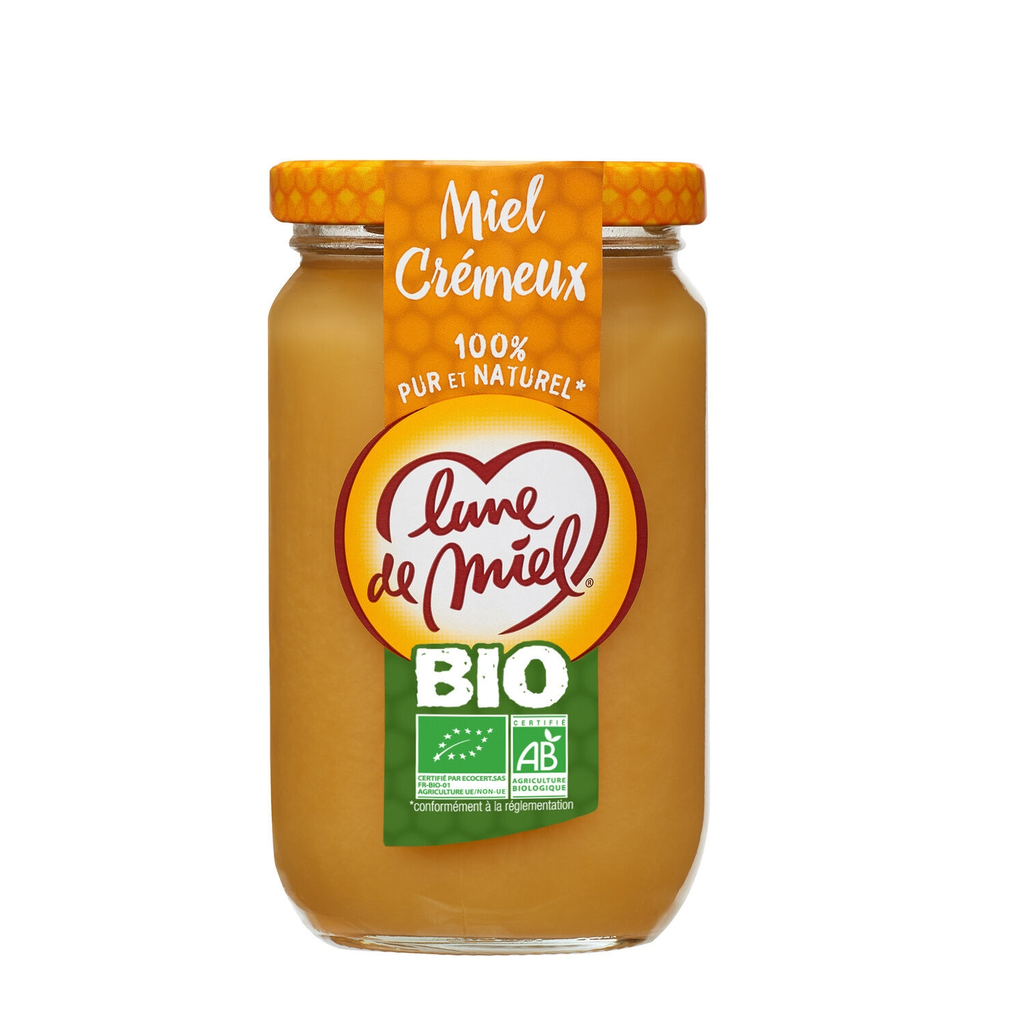 LUNE DE MIEL Miel Crémeux Bio 375 g