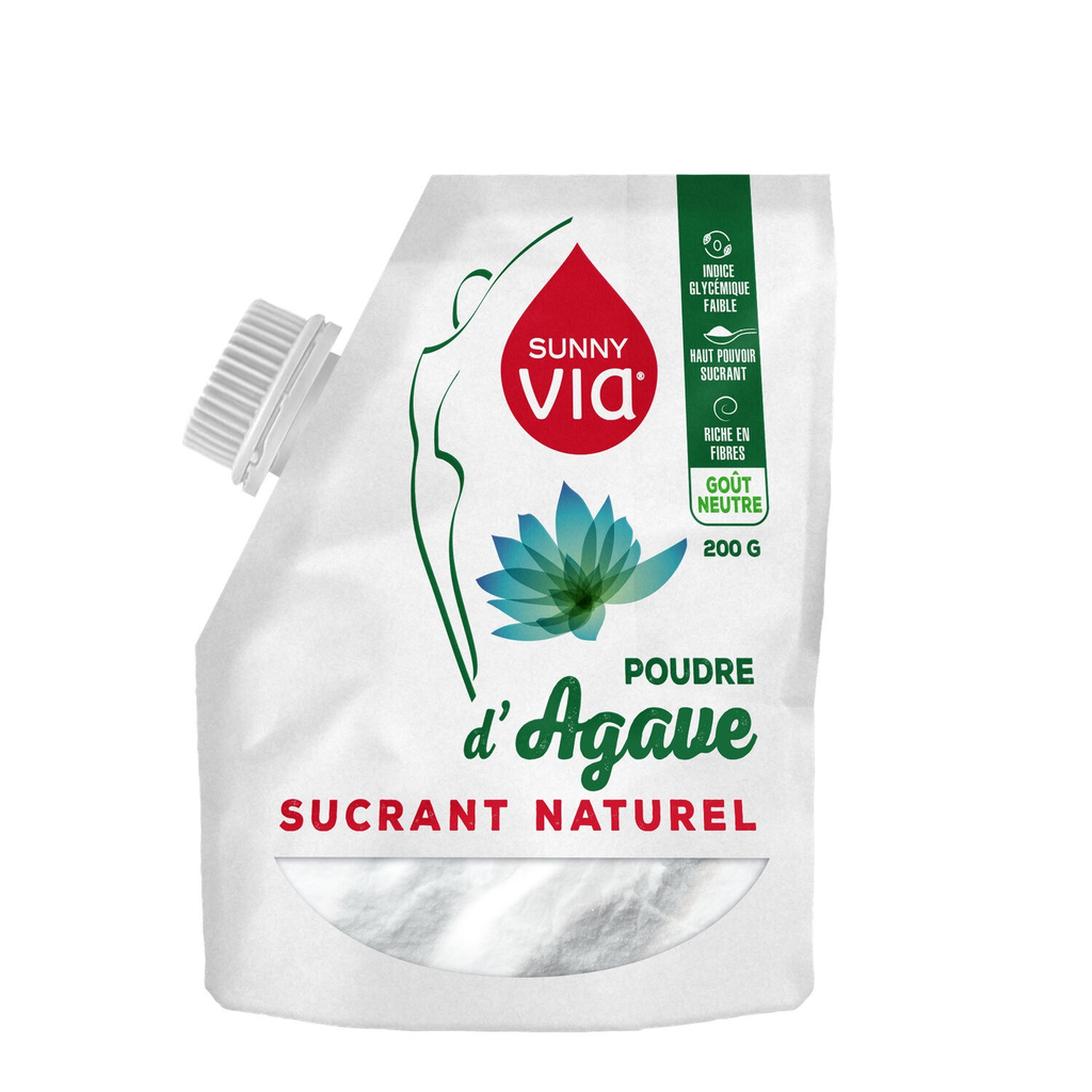 SUNNY VIA Polvo de agave 200 g