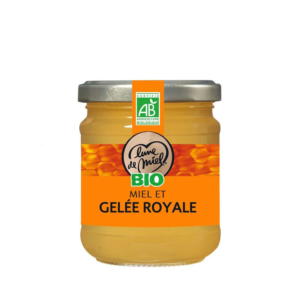 LUNE DE MIEL Miel et gelée royale bio 250 g