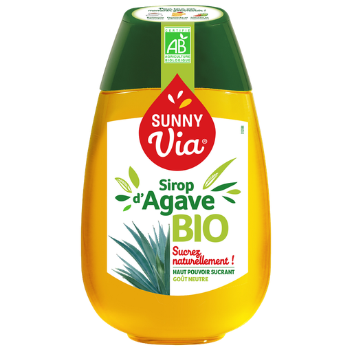 [3088542506508] SUNNY VIA Sirope de agave BIO 500 g