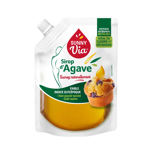 [3088544506254] SUNNY VIA Xarope de agave 450 g