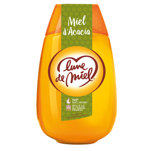 [3088545004018] LUNE DE MIEL Miel de acacia líquida 500 g
