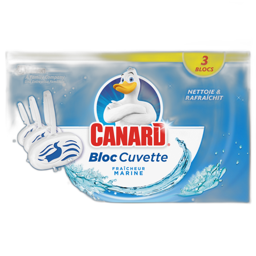 Canard Blocs Wc Fraîcheur Marine 3 Blocs