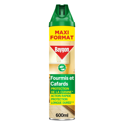 [3092830247325] BAYGON Insecticide Spray Cockroaches and Ants 600 ml