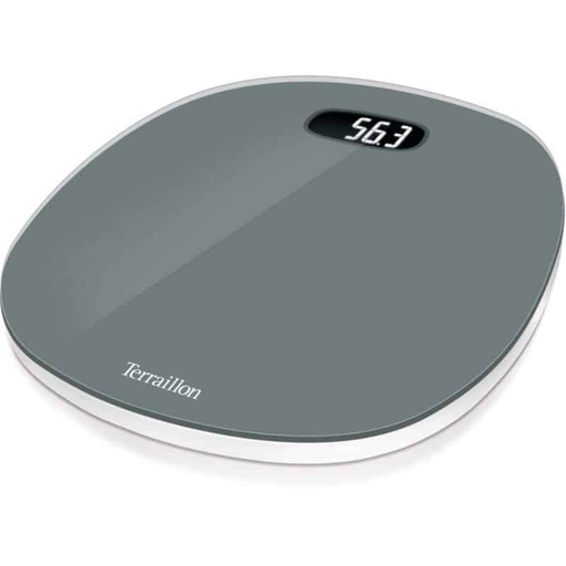 [3094570137553] TERRAILLON Pèse personne pop up gris