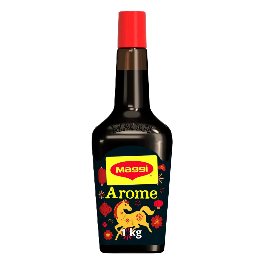 Maggi Arôme Assaisonnement Liquide : La Bouteille De 1 Kg