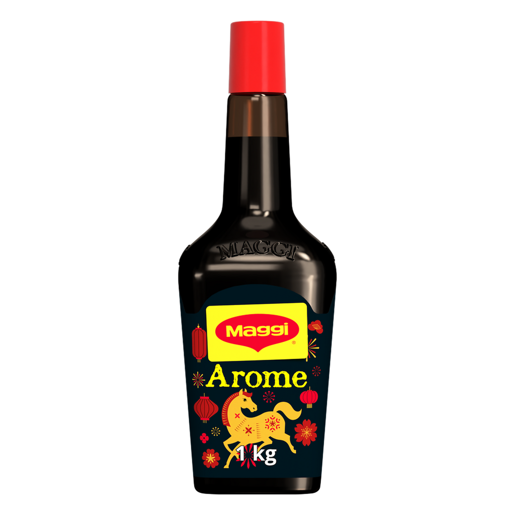 Maggi Liquid Seasoning Flavor: 1 Kg Bottle
