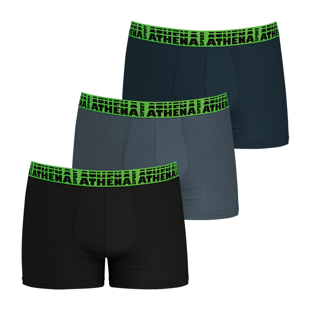 ATHENA Lote de 3 bóxers hombre Easy Sport