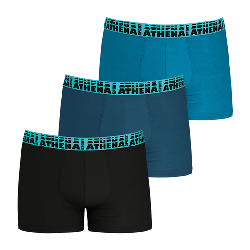 [3106430145858] ATHENA 3 boxers hombre Easy Sport Lote de 3