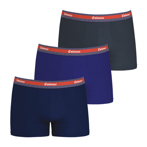 [3106430161742] EMINENCE Boxers Selection Pack de 3 Ind/Ma/Po T4