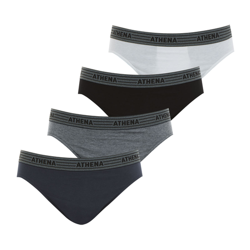 [3106436147856] ATHENA Pack of 4 Ecopack briefs